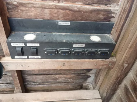 Recharging devices at Cape Otway shelter