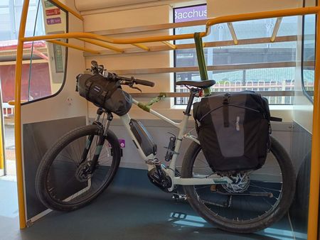 Vline has a great system for taking your bike