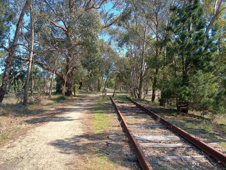 Start of the rail trail