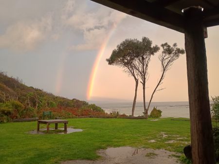 Blanket Bay beach and campsite