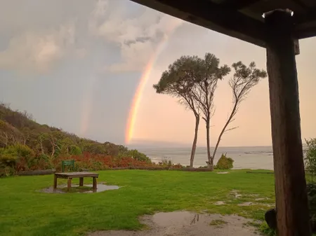 Blanket Bay beach and campsite