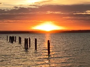 Sunset at Fairhaven Campsite