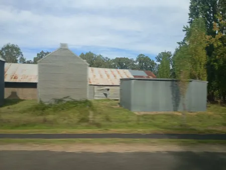 Tobacco drying sheds
