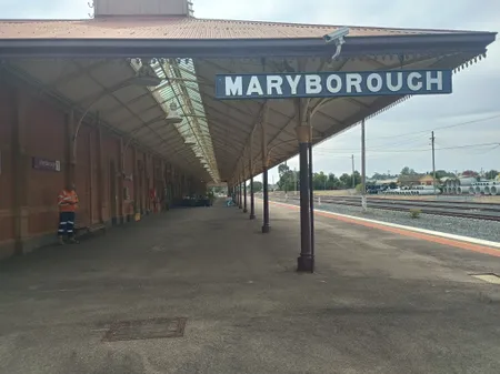Maryborough platform 1