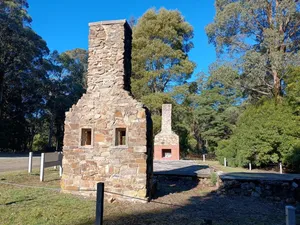 Ruins of former forestry camp - Balt Camp